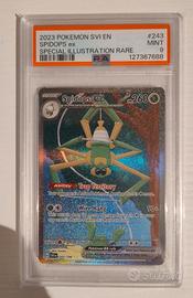 Pokemon PSA 9 Spidops ex 243/198 SVI Eng