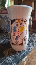 Vaso in porcellana biancoTognana  fuori produzione