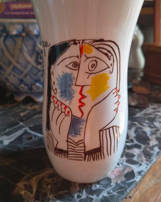 Vaso in porcellana biancoTognana  fuori produzione