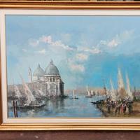Dipinto originale Edgardo Salvi – Venezia (60×80) 