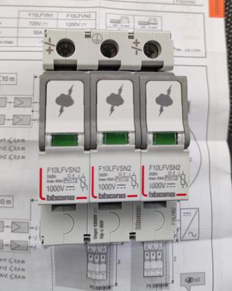 limitatore di sopratensione per fotovoltaico 
