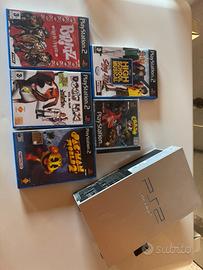 PS2 con giochi
