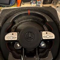 volante mercedes carbonio/alcantara