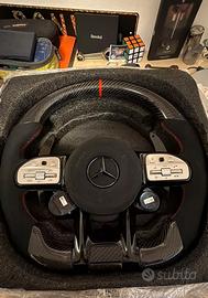 volante mercedes carbonio/alcantara