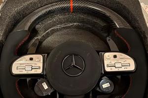 volante mercedes carbonio/alcantara