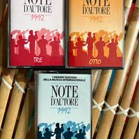 Note d’autore 1992 i grandi successi 3 cassette