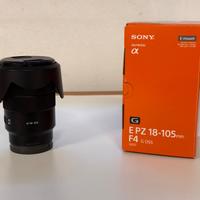 Obiettivo Sony E PZ 18-105 mm F4 G OSS