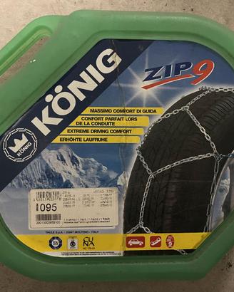 Catene auto - KONIG modello ZIP 9 -095-