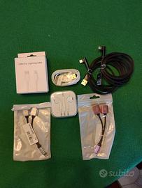 Materiale Apple Earpods, cavi, ecc