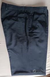 Pantaloni classici uomo, tg. 52, in viscosa 