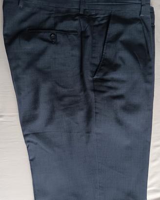 Pantaloni classici uomo, tg. 52, in viscosa 