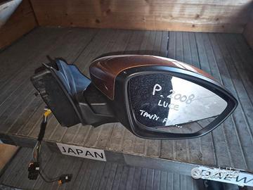 Specchietto Destro Elettrico Per Peugeot 2008 2022