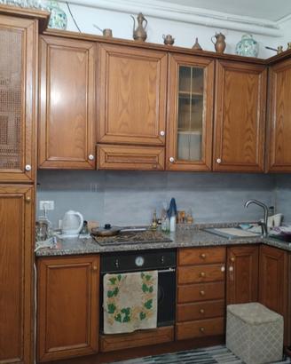 Cucina legno massello