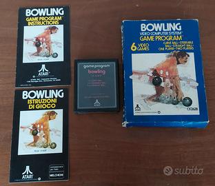 GIOCO ATARI 2600 1978 BOWLING VIDEO COMPUTER