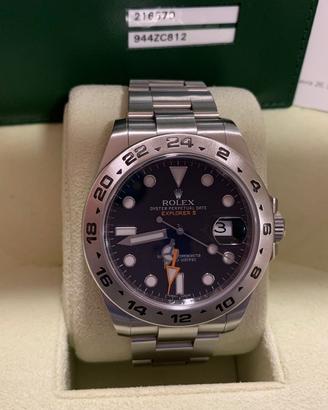 Rolex explorer 2 ref 216570 nero 2014