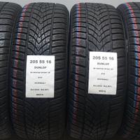 4 GOMME 205 55 16 DUNLOP BR916