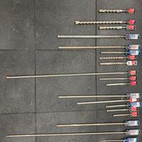 Set 21 punte muro SDS Plus Bosch/Milwaukee/Fischer