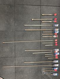 Set 21 punte muro SDS Plus Bosch/Milwaukee/Fischer