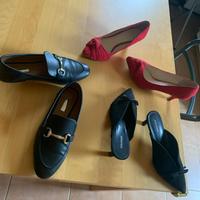 Scarpe con tacco e senza taglia 37