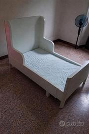 Letto allungabile IKEA SUNDVIK bianco + doghe