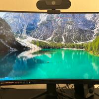 MSI G24C4 monitor da Gaming. Curvo 24’’ FHD 144hz