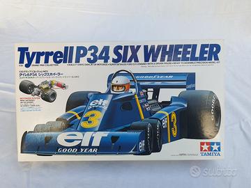 KIT TAMIYA TYRRELL P34 SIX WHEELER Scala 1:20