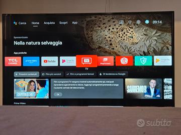 TV TCL 43" HDR 4K ANDROID TV 