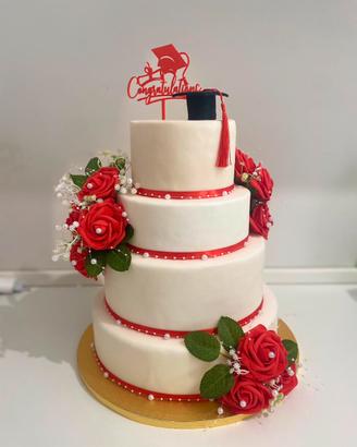 Torta finta laurea