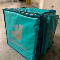 Zaino deliveroo nuovo mai usato