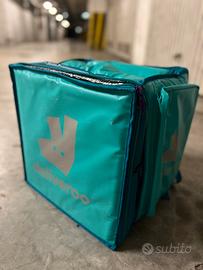 Zaino deliveroo nuovo mai usato