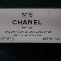 Saponetta corpo bagno Chanel 5 con astuccio