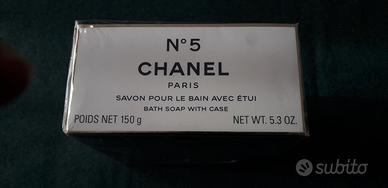 Saponetta corpo bagno Chanel 5 con astuccio