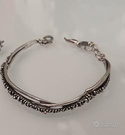 Bracciale raspini PETIT PERLAGE SEMIRIGIDO 