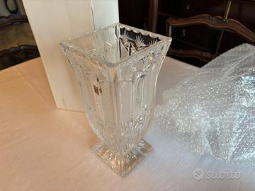 Vaso Quadrato in Cristallo Superiore 24% PbO