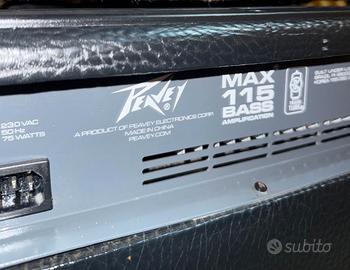 Peavey MAX 115 Bass Amplification Combo - 300WPeak
