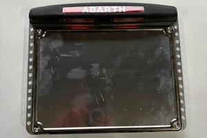 Porta Targa Abarth Fiat 500 Epoca