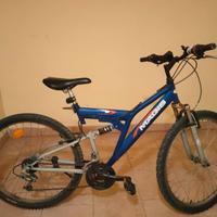 Bici Mountain bike blu