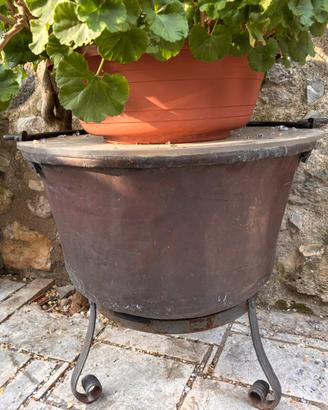 PAIOLO IN RAME ANTICO