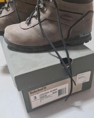 scarponcini Timberland grigi da bambino 