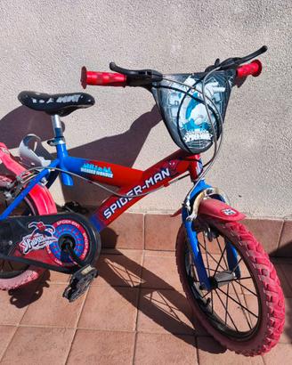 Bici Bimbo spiderman