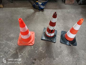 Coni segnaletici alta visibilità 