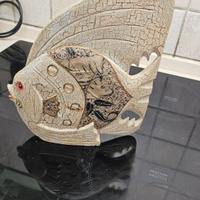 pesce in legno