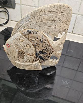 pesce in legno