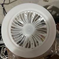 Lampada con ventilatore
