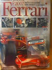 Ferrari F2007 DeAgostini busta montaggio n.49