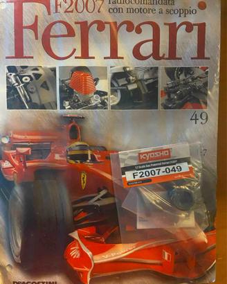 Ferrari F2007 DeAgostini busta montaggio n.49