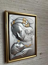 Argento OTTAVIANI. Madonna con Bambino