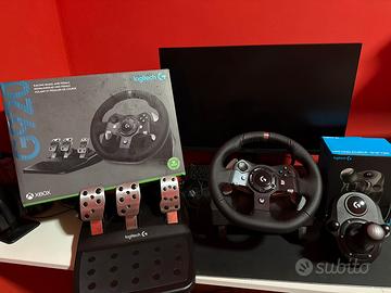 Logitech G920 Driving Force + cambio 6 marce