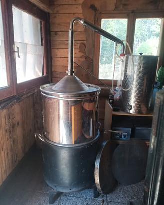 Distillatore per olii essenziali 