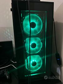 Pc GAMING alte prestazioni completo monitor